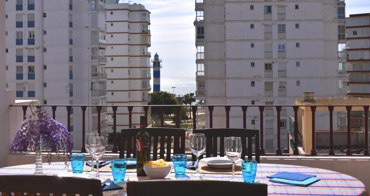Atico Con Gran Terraza Y Vistas Al Mar Διαμέρισμα Torre Del Mar Εξωτερικό φωτογραφία